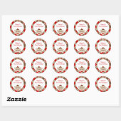 Sock Monkey Gefälscher Stickers (Blatt)
