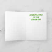 Sock Monkey GRAD Karte (Innenseite)