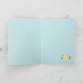 Sock Monkey Hawaiian Wedding Karte (Innenseite)