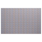 Sock Monkey Heads mit Deckel auf Blue Fabric Stoff (Yard (91,4 cm))