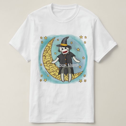 Sock Monkey Hexen-T - Shirt (Design vorne)