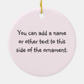 Sock Monkey I Liebe Pflege T - Shirt und Geschenke Keramikornament (Hinten)