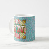 Sock Monkey Krankenpflegerin Kaffeetasse (Vorderseite Links)