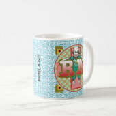 Sock Monkey Krankenpflegerin Kaffeetasse (VorderseiteRechts)