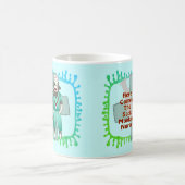 Sock Monkey Krankenschwester Tasse (Mittel)