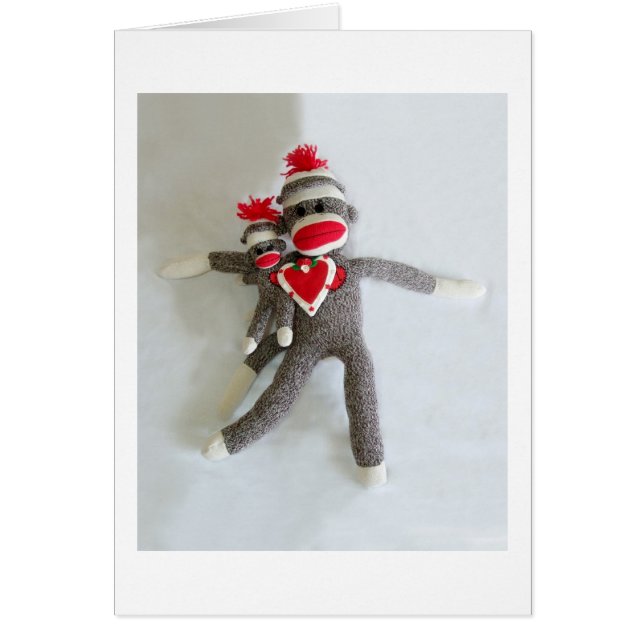 Sock Monkey Liebe #1 (Vorne)