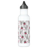 Sock Monkey Madness Edelstahlflasche (Links)