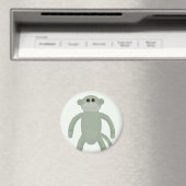 Sock Monkey Magnet (In Situ (Geschirrspüler))