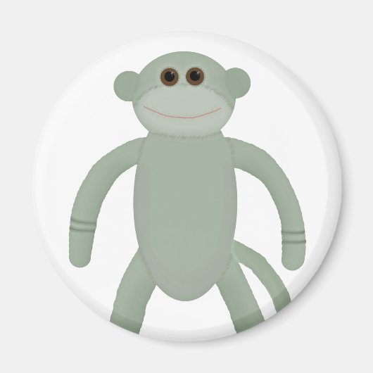 Sock Monkey Magnet (Vorne)