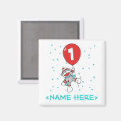 Sock Monkey Magnet (Vorderseite/Rückseite)