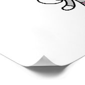 Sock Monkey Mommy Nurse T - Shirt und Geschenke Poster (Ecke)