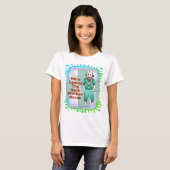 Sock Monkey Nurse T - Shirt (Vorne ganz)