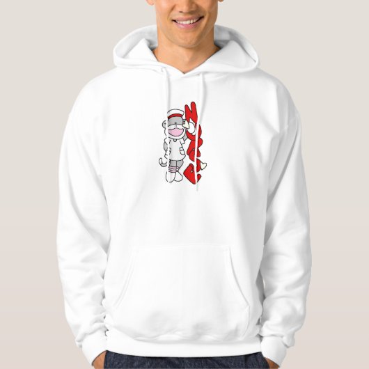 Sock Monkey Nurse T - Shirt und Geschenke (Vorderseite)