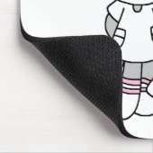 Sock Monkey Nurse T - Shirt und Geschenke Mousepad (Ecke)