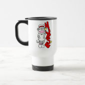 Sock Monkey Nurse T - Shirt und Geschenke Reisebecher (Links)