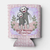 Sock Monkey Oma Dosenkühler (Rückseite)