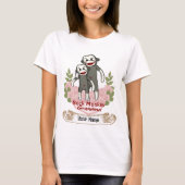 Sock Monkey Oma T - Shirt (Vorderseite)