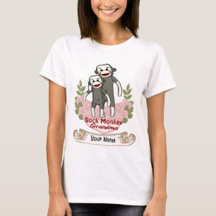 Sock Monkey Oma T - Shirt