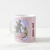 Sock Monkey Oma Tasse (Vorderseite Links)