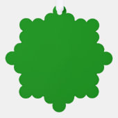 Sock Monkey Peace Bus Paper Ornament Card Karte (Rückseite)