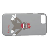 Sock Monkey Personalisiert iPhone 5 Case-Mate iPhone Hülle (Rückseite (Horizontal))