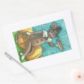 SOCK MONKEY PILGRIM ERNTEDANK STICKER SHEET Rec (Umschlag)