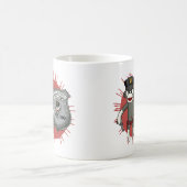 Sock Monkey Polizei Kaffeetasse (Mittel)