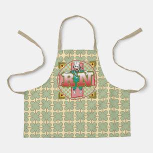 Sock Monkey RN Nurse Schürze