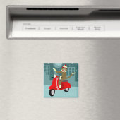 Sock Monkey Roller Magnet (In Situ (Geschirrspüler))