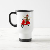 Sock Monkey Roller Reisebecher (Links)