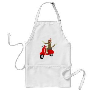 Sock Monkey Roller Schürze