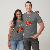 Sock Monkey Roller T-Shirt (Unisex)