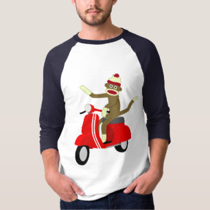 Sock Monkey Roller T-Shirt