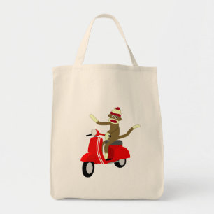 Sock Monkey Roller Tragetasche