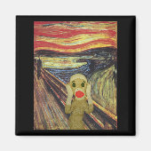 Sock-Monkey-Schraubenmagnet Magnet (Vorne)