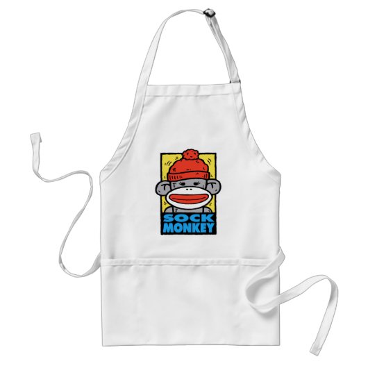 Sock Monkey Schürze (Vorne)