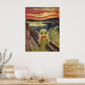 Sock Monkey Screenposter Poster (Küche)