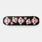Sock Monkey Skateboard Deck (Horizontal)