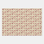 Sock Monkey Smile Geschenkpapier Set (Vorderseite)