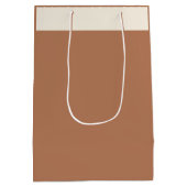 Sock Monkey Smile (Girl) Mittlere Geschenktüte (Rückseite)