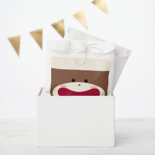 Sock Monkey Smile (Junge) Geschenktütchen