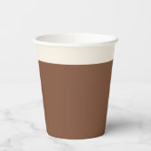 Sock Monkey Smile (Junge) Pappbecher (Rückseite)