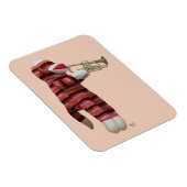 Sock Monkey spielen Trumpet 2 Magnet (Rechte Seite)