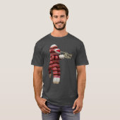 Sock Monkey spielen Trumpet 2 T-Shirt (Vorne ganz)