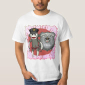 Sock-Monkey-T - Shirt (Vorderseite)