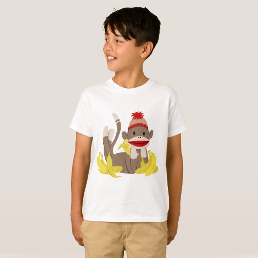Sock Monkey T-Shirt (Vorne ganz)