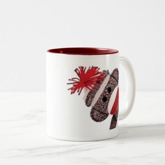 SOCK MONKEY Tasse Cup (VorderseiteRechts)