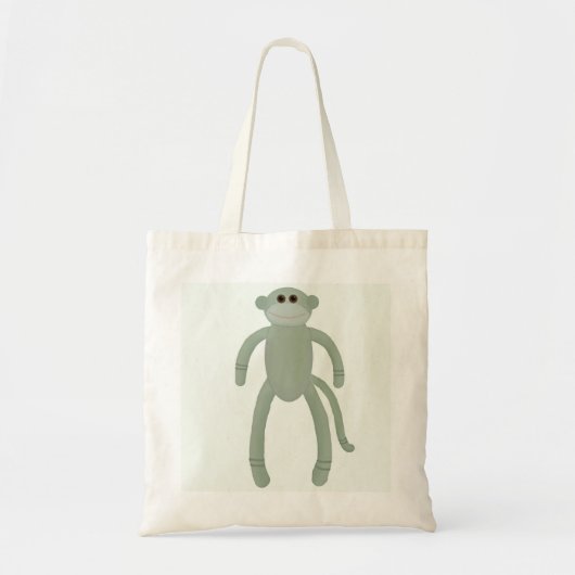 Sock Monkey Tote Bag Tragetasche (Vorne)