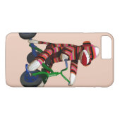 Sock Monkey Tricycle Case-Mate iPhone Hülle (Rückseite (Horizontal))