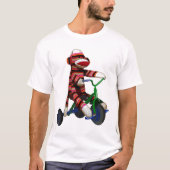 Sock Monkey Tricycle T-Shirt (Vorderseite)